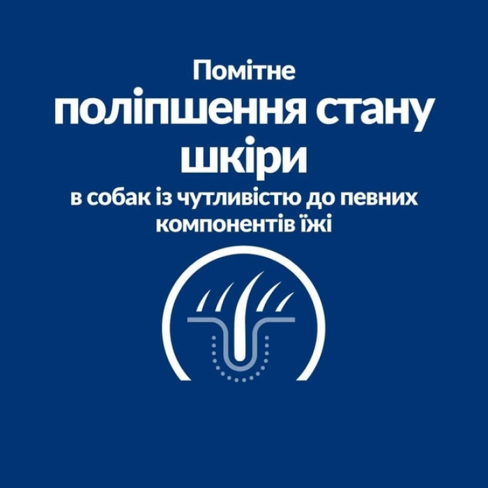 Сухой корм Hills Prescription Diet Canine Derm Complete Mini для собак при пищевой аллергии и атопическом дерматите 1 кг