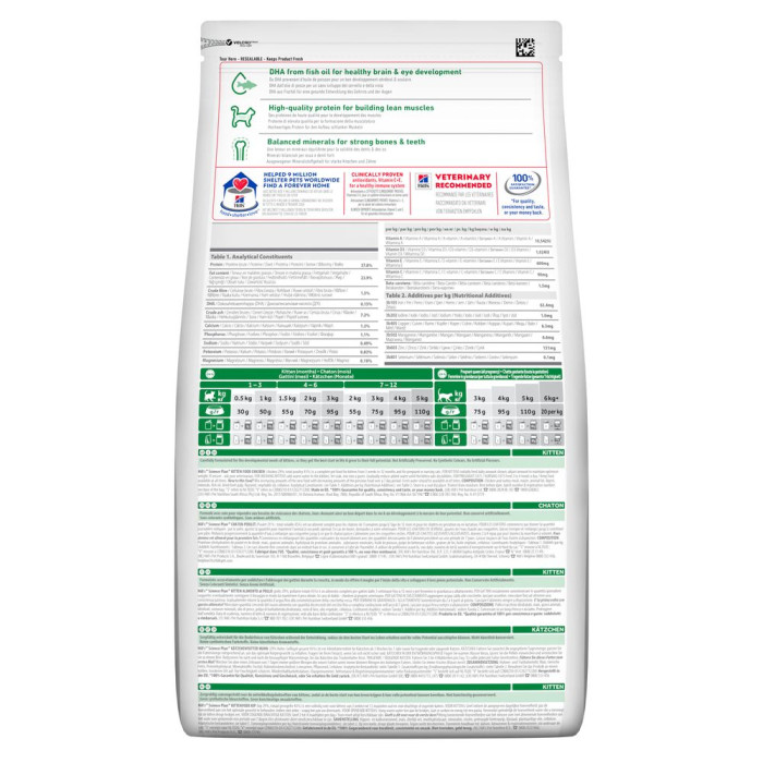 Сухий корм Hills Cat Science Plan Kitten Tuna для кошенят з тунцем 1,5 кг