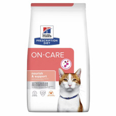 Диетический корм Hills Prescription Diet Cat On Care Chicken с курицей для кошек в период заболевания или выздоровления 1,5 кг