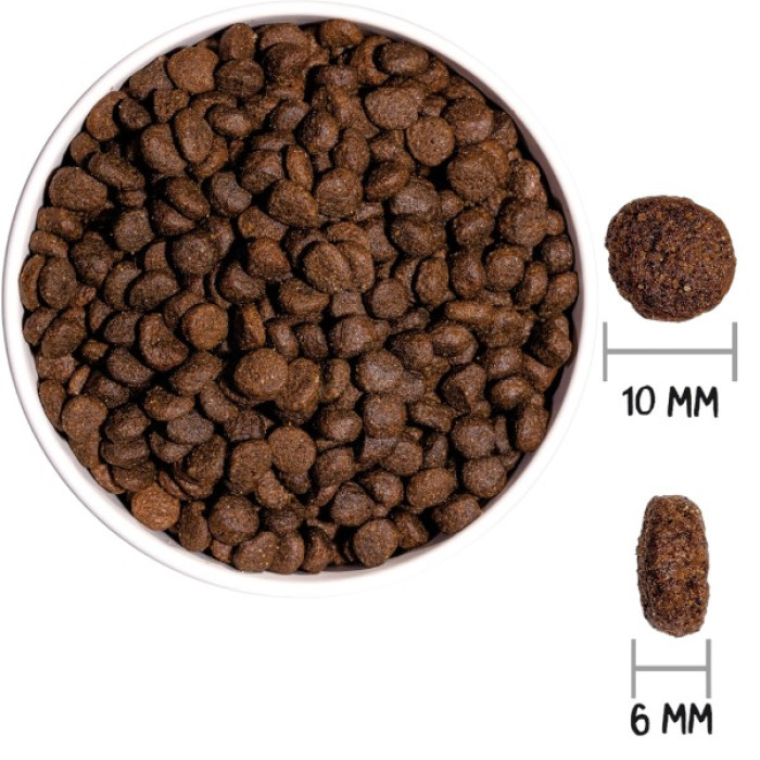 Беззерновой корм OWNAT Grain Free PRIME MINI с Курицей и Индейкой для взрослых собак малых пород, 400 г