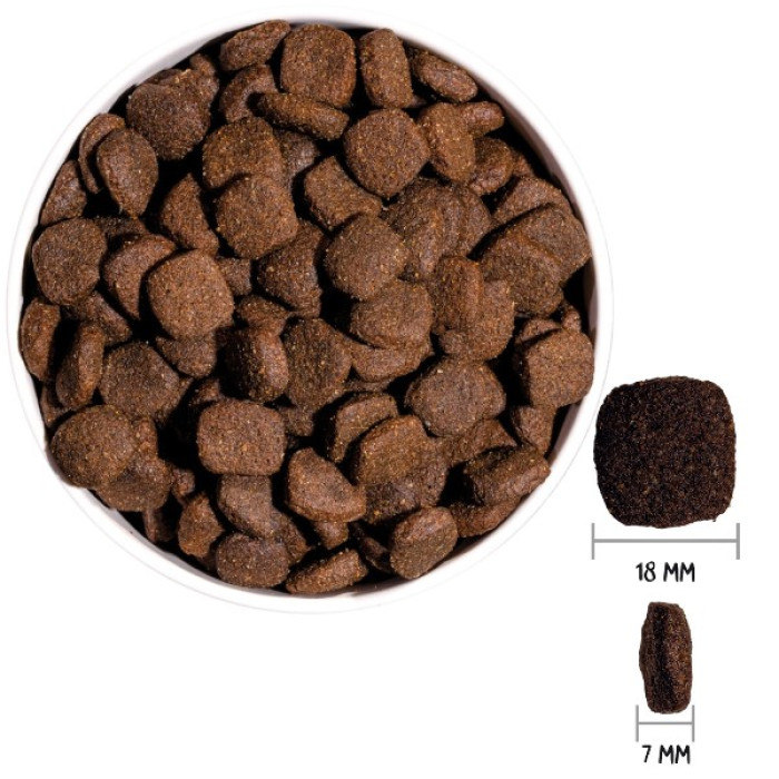 Беззерновой корм OWNAT Grain Free PRIME с Курицей и Индейкой для взрослых собак, 3 кг