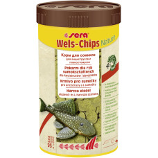 Чипсы для сомиков sera Nature (sera Wels-Chips Nature)