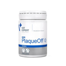 Препарат VetExpert PlaqueOff (ПлакОфф) для ухода за зубами собак и кошек 20г