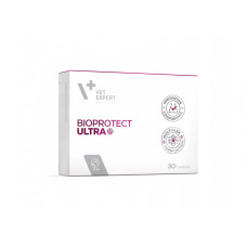 Пищевая добавка VetExpert BioProtect Ultrat (ВетЭксперт БиоПротект Ультра) для собак с хроническими нарушениями желудочно-кишечной микрофлоры, 30 капс.