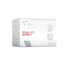 Добавка VetExpert Renalvet Ultra (РеналВет Ультра) для поддержания функции почек кошек при ХПН (карбонат лантана), 10 капс.(блистер)