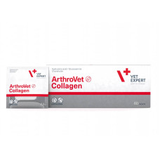 Пищевая добавка VetExpert ArthroVet Collagen (ВетЭксперт Артровет Коллаген) для молодых животных в период роста и пожилых животных с остеоартрозом, 60 саше