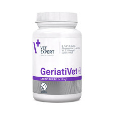 VetExpert GeriatiVet Dog  (ВетЭксперт ГериатиВет Дог)  - Комплекс витаминов и минералов для собак больших пород от 15 кг зрелого возраста, 45 таб.