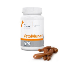 Пищевая добавка VetoMune (ВетоМун) для поддержания иммунитета у собак и кошек, 60 капс.Twist off