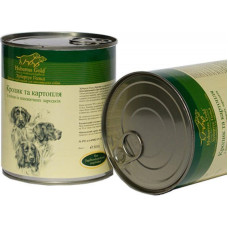 Консерви для собак Hubertus Gold, кролик з картоплею, 800г