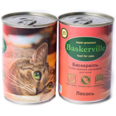 Корм для котов Baskerville, лосось