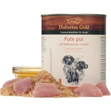 Консерви для собак Hubertus Gold, індичка з рисом, 800г