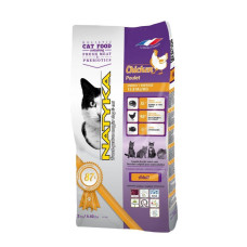Комплексний холістик корм Natyka cats Adult Chicken для дорослих кішок - 2 kg
