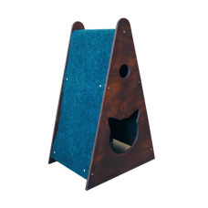 Шалаш с когтеточкой для кошек «Claw Hut»