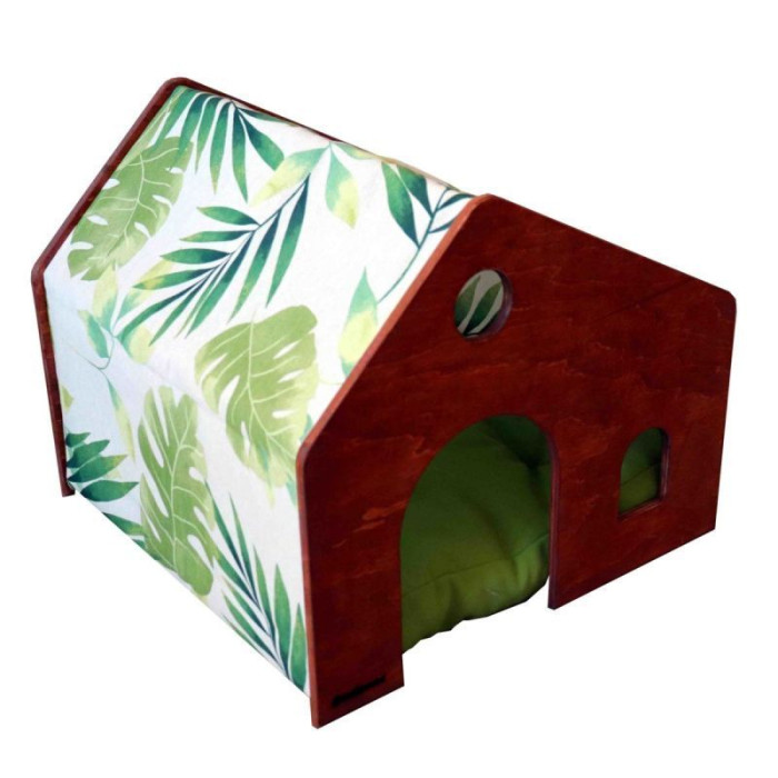 Будиночок для кішок та маленьких собак «House with clouds»