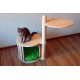 Домик с когтеточкой и гамаком для кошек «Small cat tower»