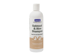 Гипоаллергенный шампунь Davis Oatmeal & Aloe Shampoo ОВСЯНАЯ МУКА С АЛОЭ для собак и котов, концентрат 355 мл