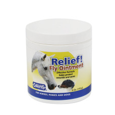 Мазь от мух для собак и лошадей Davis Relief! Fly Ointment ДЭВИС РЕЛИФ, 170 г