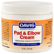 Крем для лап и локтей Davis Pad & Elbow Cream ЗАЖИВЛЯЮЩИЙ для собак и лошадей, 113 мл