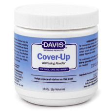 Маскирующая отбеливающая пудра Davis Cover-Up Whitening Powder для собак и котов, 300г