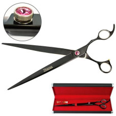 Прямые ножницы Davis Majutsu Titanium Straight для стрижки собак 8,5", 21,6 см