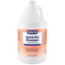 Шампунь Davis Quick-Dry Shampoo БЫСТРАЯ СУШКА для собак и котов, концентрат, 3.8 л.