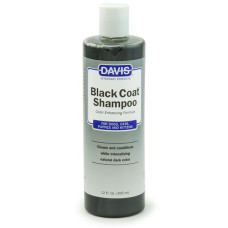 Шампунь для чорної шерсті собак та котів Davis Black Coat Shampoo, концентрат 355 мл