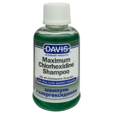 Шампунь Davis Maximum Chlorhexidine Shampoo с 4% хлоргексидином для собак и котов с заболеваниями кожи и шерсти 50 мл