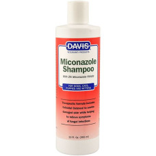 Шампунь Davis Miconazole Shampoo с 2% нитратом миконазола для собак и котов с заболеваниями кожи 355 мл