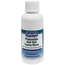 Крем-ополаскиватель Davis Pramoxine Anti-Itch Creme Rinse от зуда с 1% прамоксин гидрохлоридом для собак и котов, 50 мл