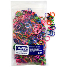 Davis Neon Девіс НЕОН гумка для шерсті 1 см, 500 шт./уп.