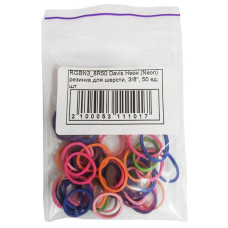 Davis Neon ДЭВИС НЕОН резинка для шерсти 1 см, 50 шт./уп.