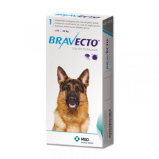 Bravecto (БРАВЕКТО) - жувальна таблетка від бліх та кліщів для собак 20-40кг