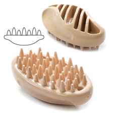 Силиконовая щетка DoggyMan Rubber Brush Mini для собак и кошек 4.3*7.5*3.5см