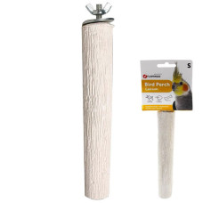 Жердочка для птиц с кальцием для гигиены клюва и когтей Flamingo (ФЛАМИНГО) PERCH CALCIUM 13,7х2,5 см