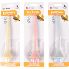 Игрушка для птиц песчаная жердочка Flamingo Sand Perch Plastic, 18х1,5 см