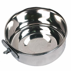 Кормушка грызунов и птиц Flamingo Feeding Bowl With Nut, навесная с гайкой 0.58л, d 12 см