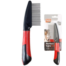 Расческа для собак с вращающимися зубцами Flamingo Comb Rotating Teeth, длинная