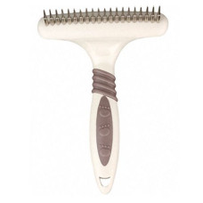 Расческа однорядные грабли для длинношерстных собак Flamingo Groo"ME Rake 20 Teeth, 20 зубцов 