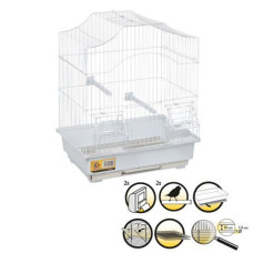 Клетка для птиц Flamingo Lampung, металл, 30х22,5х38 см