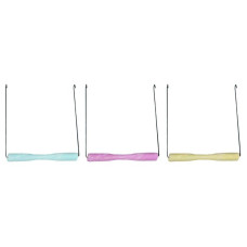 Игрушка для птиц Flamingo Swing Sand Perch, качели с песчаной жердочкой, 14х1,5 см