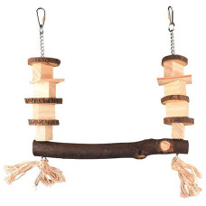 Деревянные качели для крупных попугаев Flamingo Kurby Swing, 30x35 см