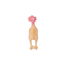 Игрушка для собак Flamingo Chicken Small, курица из латекса, 6х6х24 см