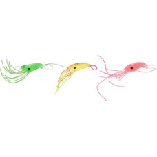 Іграшка для котів Flamingo Plastic Shrimp КРЕВЕТКА, 1,5х6 см