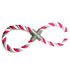 Веревочная игрушка для собак Flamingo COTTON PULL ROPE 8 FORM, 38 см