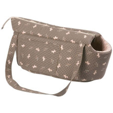 Сумка переноска для собак и котов Flamingo Dogcity 40х25х23 см