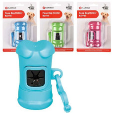 Контейнер с пакетами для сбора фекалий Flamingo Poop Bag Holder Barrel