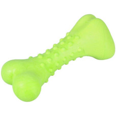 Кістка жувальна іграшка для собак Flamingo Foam Dina Bone, 16 см, з ароматом м'яти