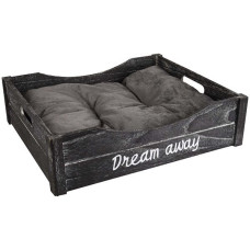 Спальное место для собак и котов Flamingo Basket Clio, 45x38x12 см