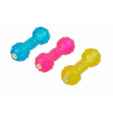 Рельєфна кістка з пищалкою для собак Flamingo Good4Fun Bones, гума 15 см