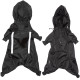 Комбінезон для собак з капюшоном Flamingo RAINCOAT SAFETY, чорний, 38 см